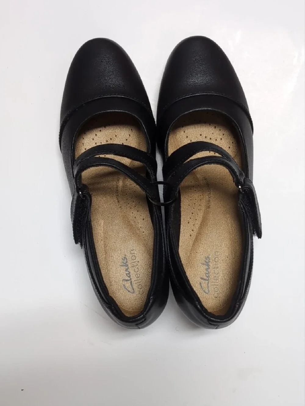 Clarks classic black